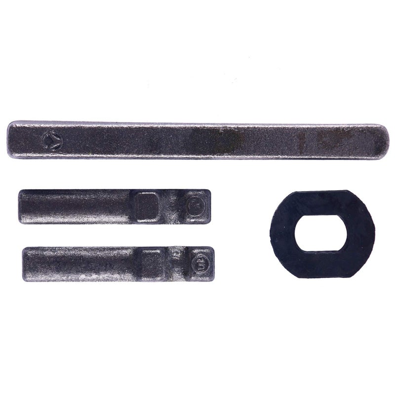 YaeTek 7 PCS 9/16 Plug Wedge Feather Shims Concrete Marble Granite Rock Stone Splitting Hand Tools - Image 4